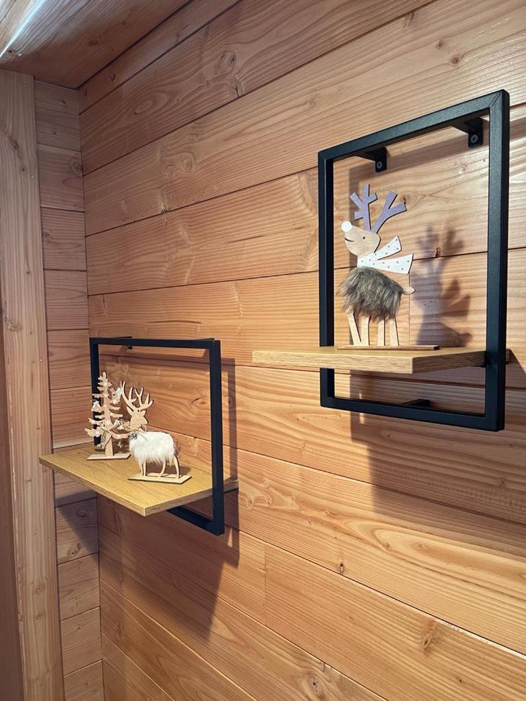 Appartement Lumineux Neuf Dans Bas De Chalet Le Douglas La Joue du Loup Bagian luar foto
